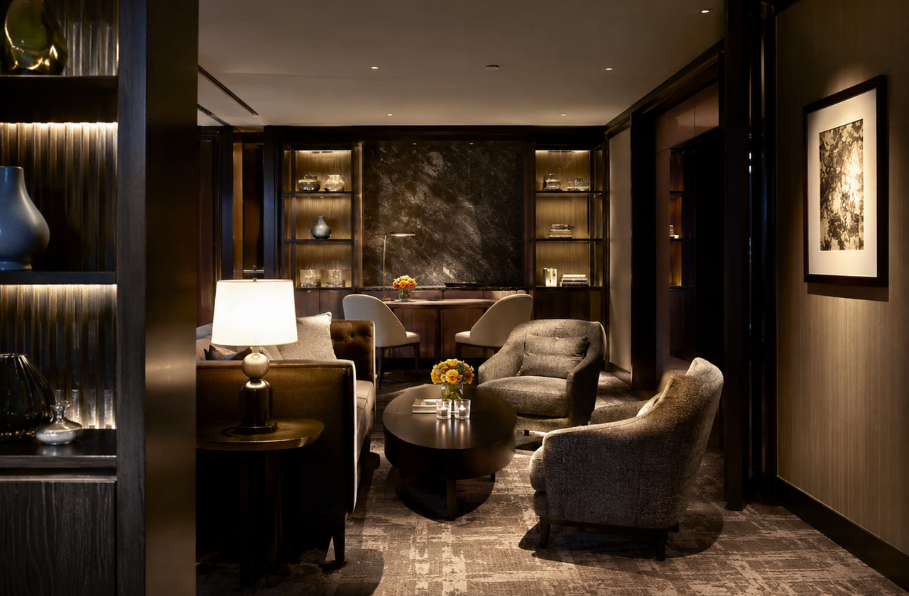 Premier suite at Szerencse representing our hotel pricing page