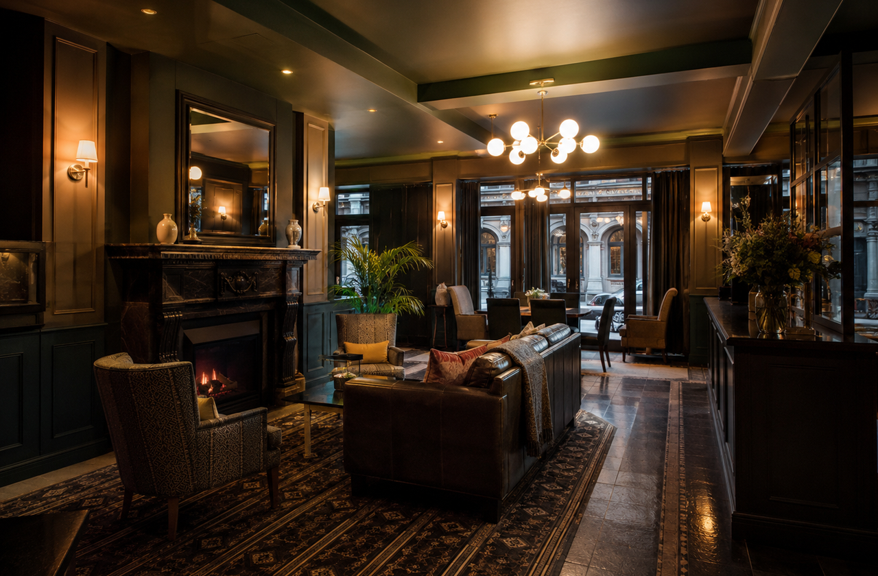 VIP Signature Suite at Szerencse with private lounge and direct controlled access toward the hotel casino zone